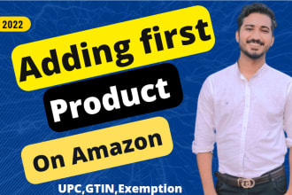 set up amazon account product listing