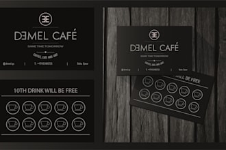 design gift cards, business, thank you and loyalty cards