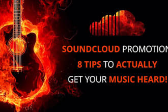 advertise organic soundcloud promotion to 6m active audience