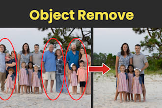 remove object from photo image editing any object removed