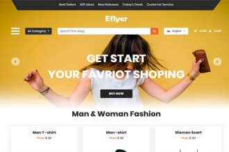 design premium fashion beauty clothing skincare cosmetic shopify store website