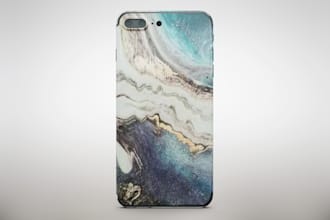 creat abstract marble phone case pattern design for your business