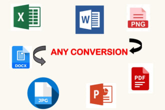 convert pdf to word, data entry, data formatting, copy paste