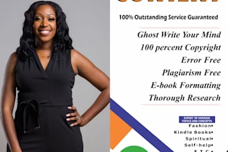 develop 30,000 words ebook, book writer, ghostwriter and kindle book writer