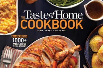be your professional recipe and cookbook writer