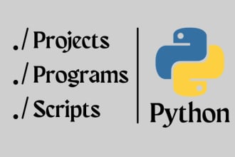 develop python projects, scripts, bots and automations