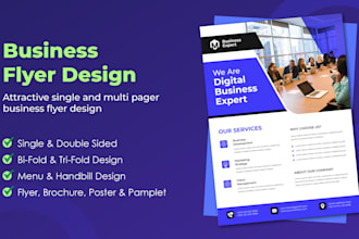 design  business flyers and brochures