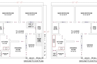 draw 2d 3d architectural drawings using autocad