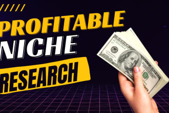 highly profitable micro niche research and competitor analysis