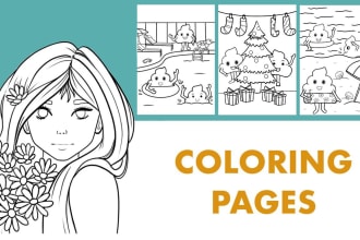 design coloring pages for kids and adults