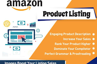 write amazon product listing and description that sells