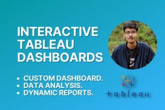create interactive and stunning tableau dashboard