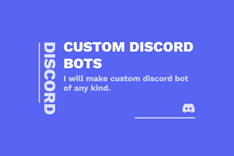 create custom discord bots