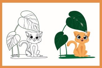 turn your photos into modern line art or flat art