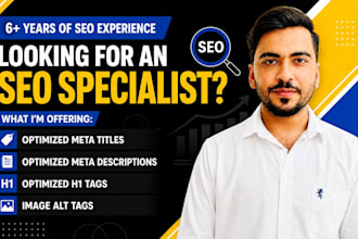 write meta tags, titles, descriptions, image alt for on page SEO