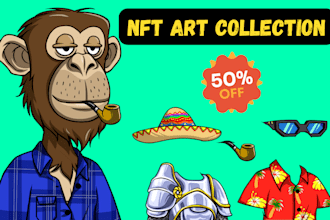 generate unique ai nft art collections up to 10k
