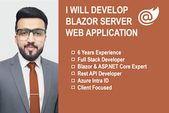 develop or update your blazor and dotnet webapp