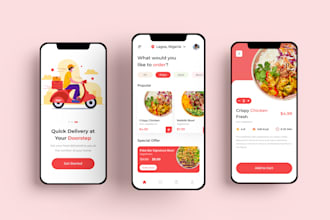 create mobile app UI UX design with figma