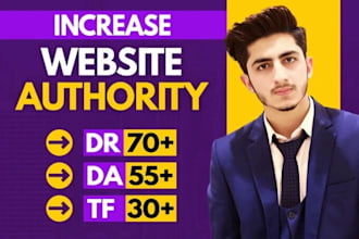 increase domain authority da domain rating ahrefs DR with quality seo backlinks