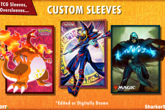 design custom sleeves for any trading card game
