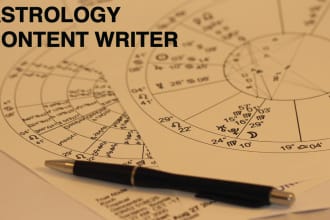 write astrology content for your website or blog