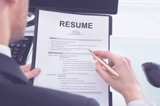 review and edit your professional resume