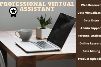 be your virtual assistant for prompt task fulfillment