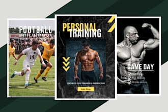 design flyer, poster, banner, instagram post in canva and photoshop