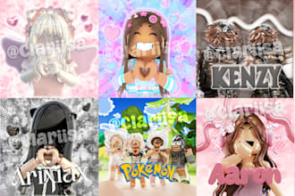 make you a roblox gfx profile picture