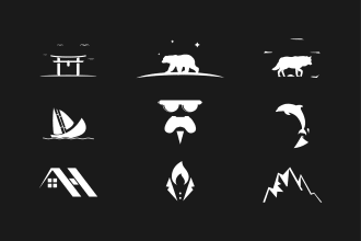 design professional silhouette logo in 24 hours