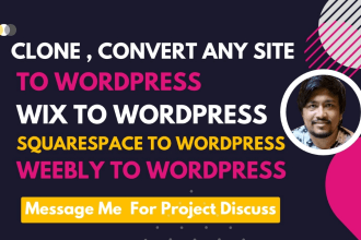 design,redesign website,revamp, clone copy wordpress website