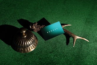 develop a refined print ready business card for your brand