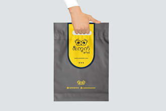 do design shopping bag, paper bag, bag design