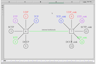 do ns2 simulation for you