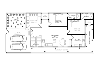 create 2d floor plan , 3d floor plan