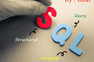 do database mysql ms sql oracle  projects