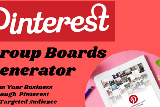 invite you to huge traffics engaged group boards to grow audience