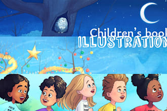 create illustrations for childrens stories