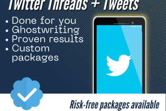 ghostwrite twitter x threads to grow your personal brand