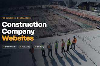 build a construction website for your business