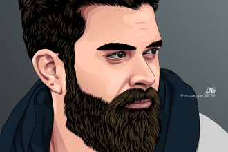 turn your photo into realistic vector illustration