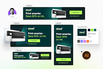 design web banner for shopify, etsy, wordpress website 1 hr