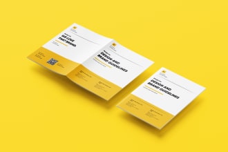 design booklet, instruction manual, user guide, book and PDF
