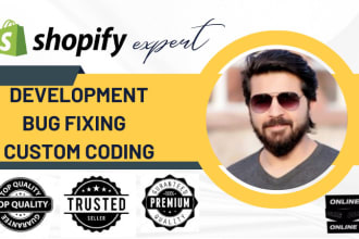 do shopify custom coding shopify bug fix and custom theme development