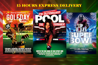 do sports flyer design fitness gym basketball soccer flyer and movie poster