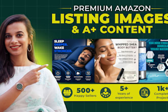 do amazon listing images design, amazon infographics and product listings