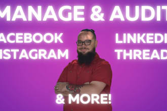 manage and audit your social media accounts