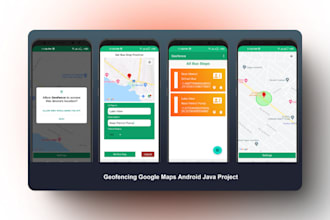 develop a geofence tracking system for android