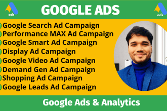 setup google ads,adwords,video ads, ppc ads campaign
