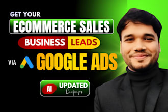 be your google ads manager for professional campaign setup, audit and management